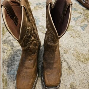 Justin Women's Stampede Rush 11" Waterproof EH Nano Composite Toe Boots